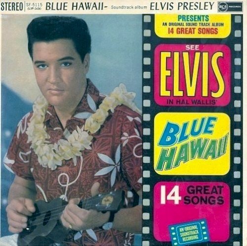Elvis Presley — Blue Hawaii cover