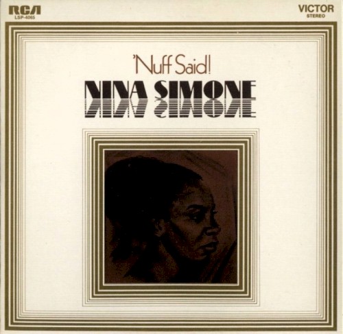 Nina Simone — ’Nuff Said! cover