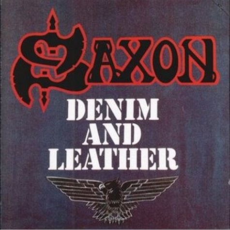 Saxon — Denim and Leather cover