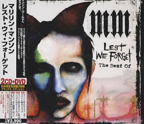 Marilyn Manson — Lest We Forget: The Best Of cover