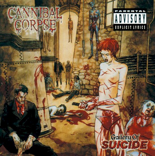 Cannibal Corpse — Gallery of Suicide cover