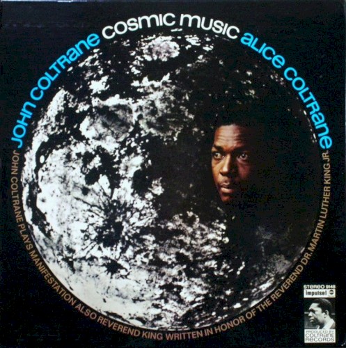 John Coltrane & Alice Coltrane — Cosmic Music cover