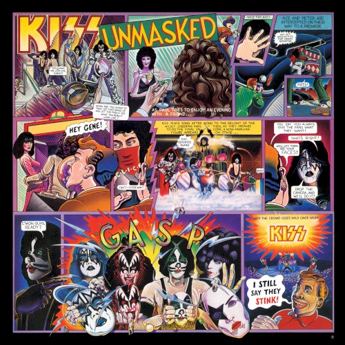 KISS — Unmasked cover