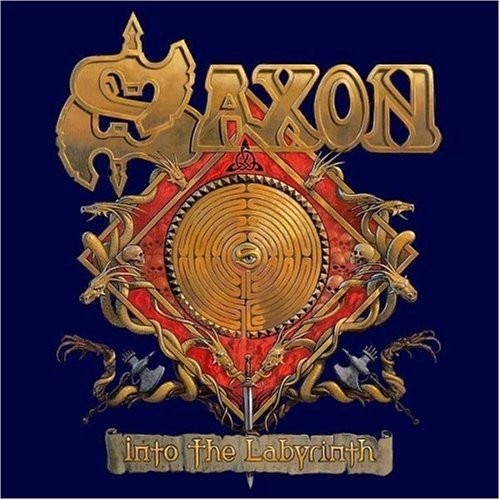 Saxon — Into the Labyrinth cover